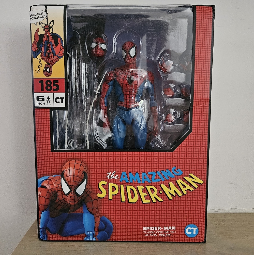 CT Toys MAFEX No.185 Spider-Man CLASSIC COSTUME 1/12 Action Figure